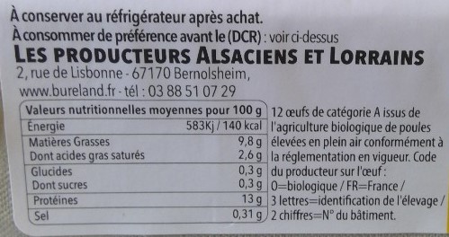 Oeufs Bio par 6 – Image 2
