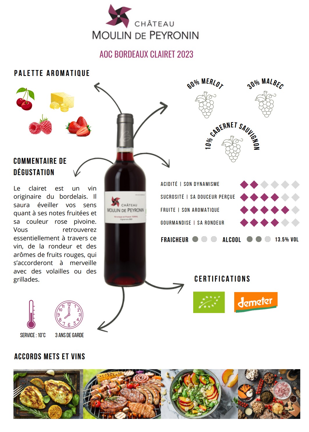 AOC Bordeaux Clairet Cubi 5L – Image 3