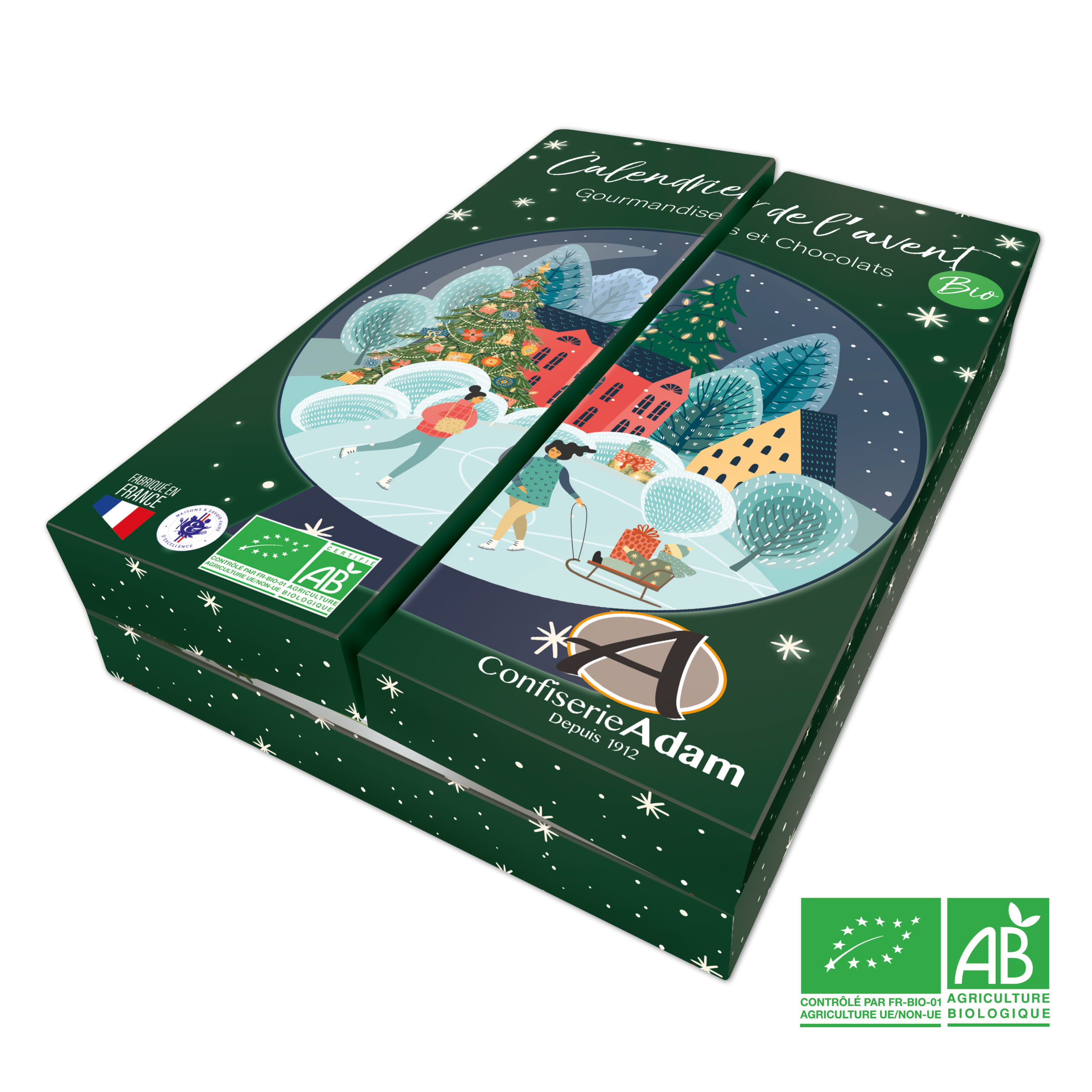 Calendrier de l'Avent 24 cases -175g – Image 3