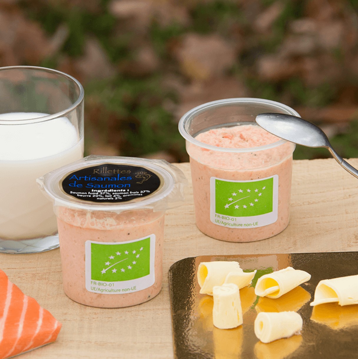 Rillettes Saumon Bio 100g