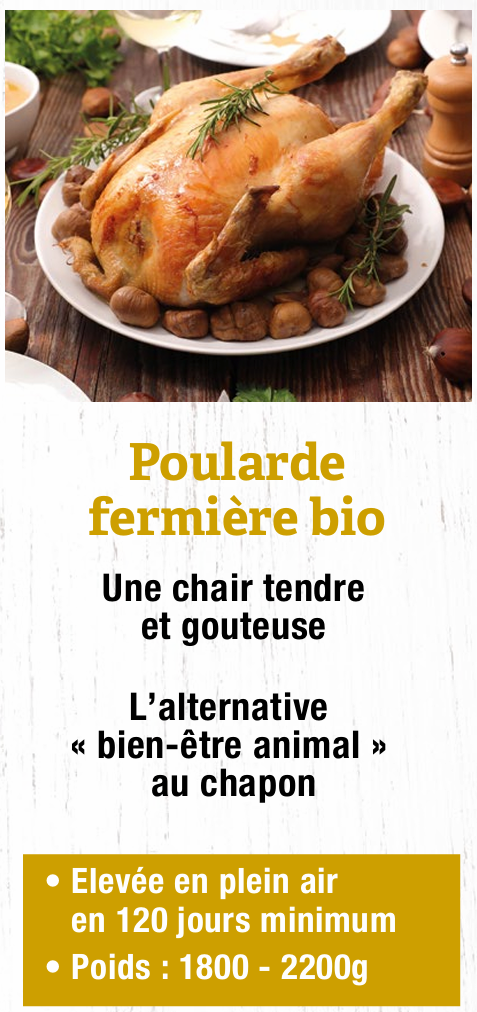 Poularde Fermière Bio - 1,8kg à 2,2kg – Image 2
