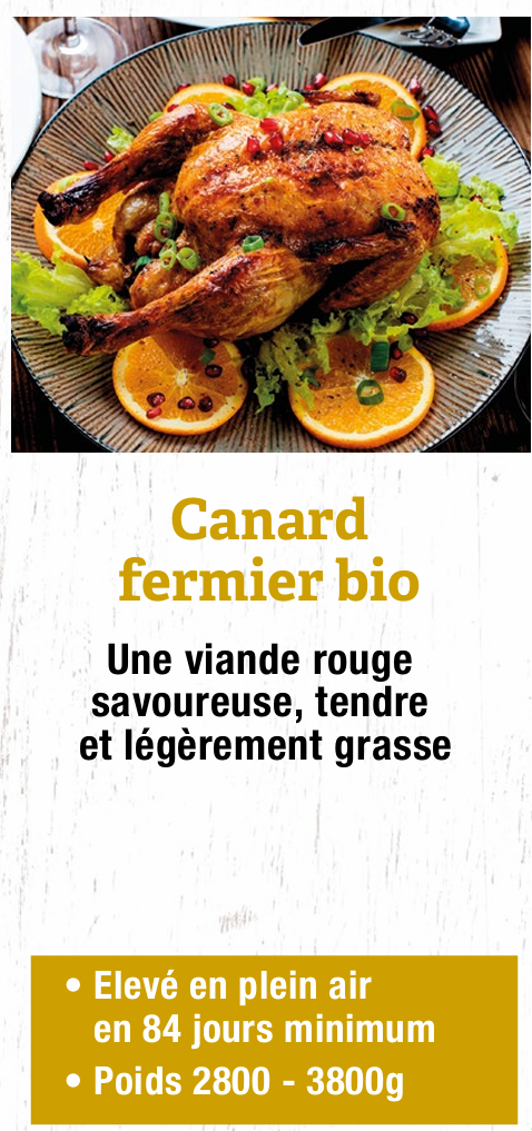 Canard Fermier Bio - 2,8kg à 3,8kg – Image 2